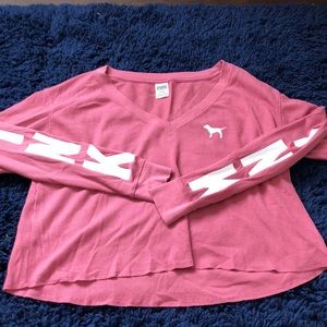 PINK Victoria's Secret Tops - Crop Long Sleeve PINK Victoria's Secret Tops - Crop Long Sleeve
